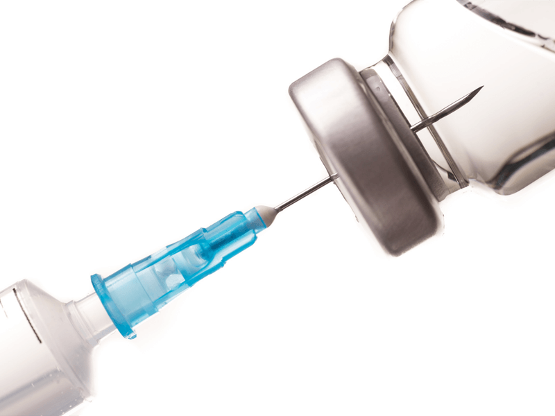 syringe and needle
