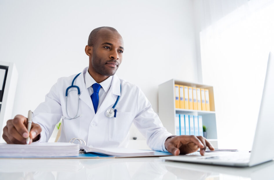 doctor working