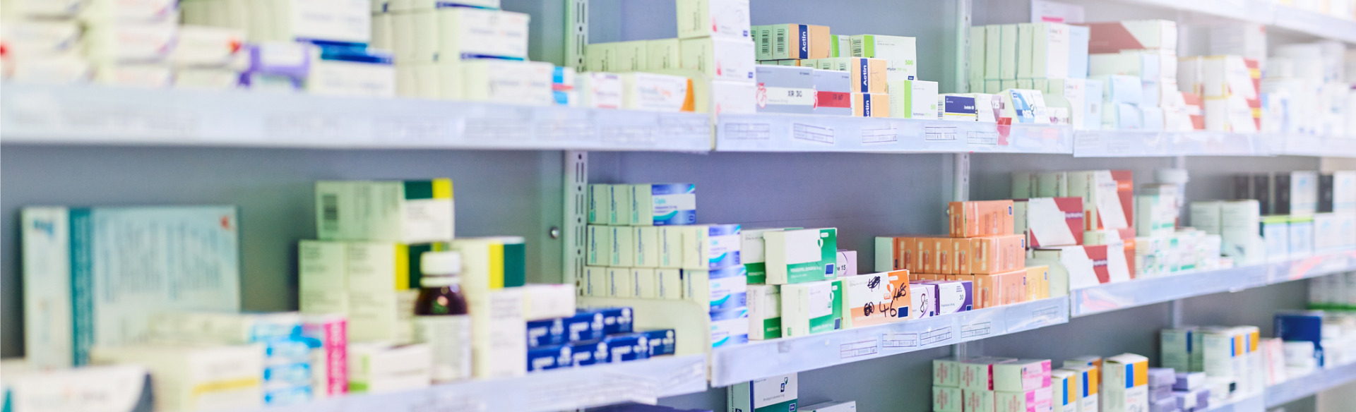 pharmacy shelf