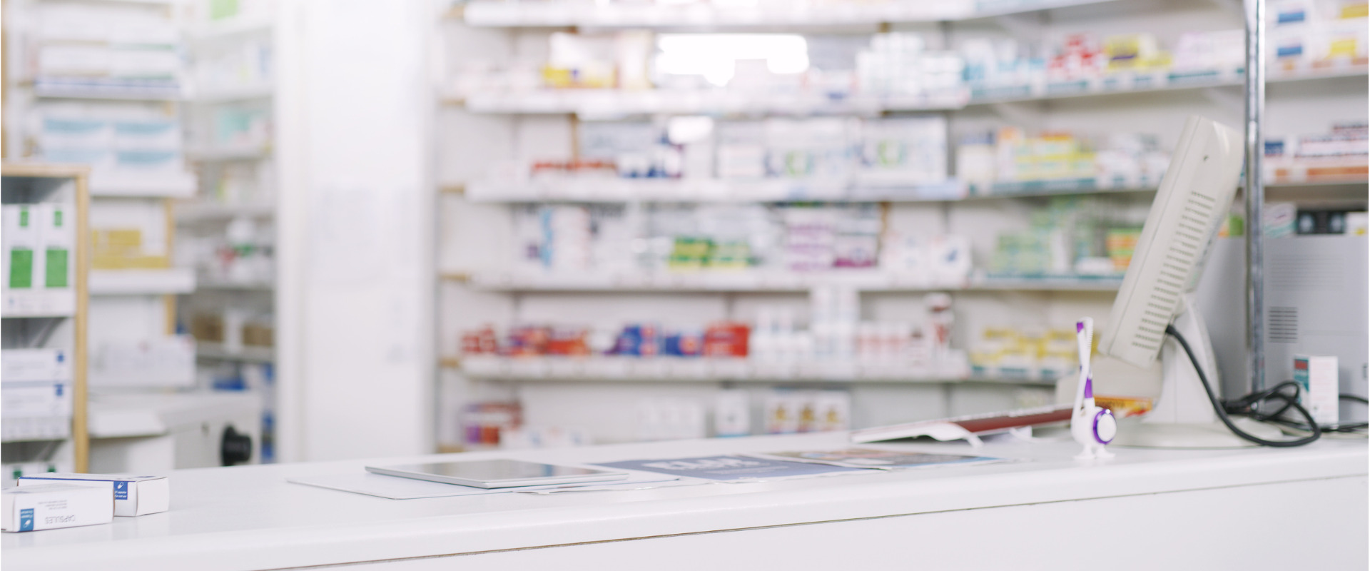 retail pharmacy counter