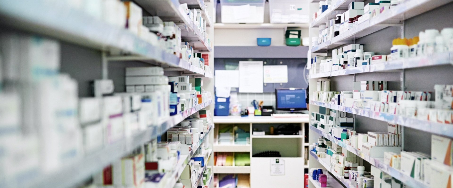 retail pharmacy stock room
