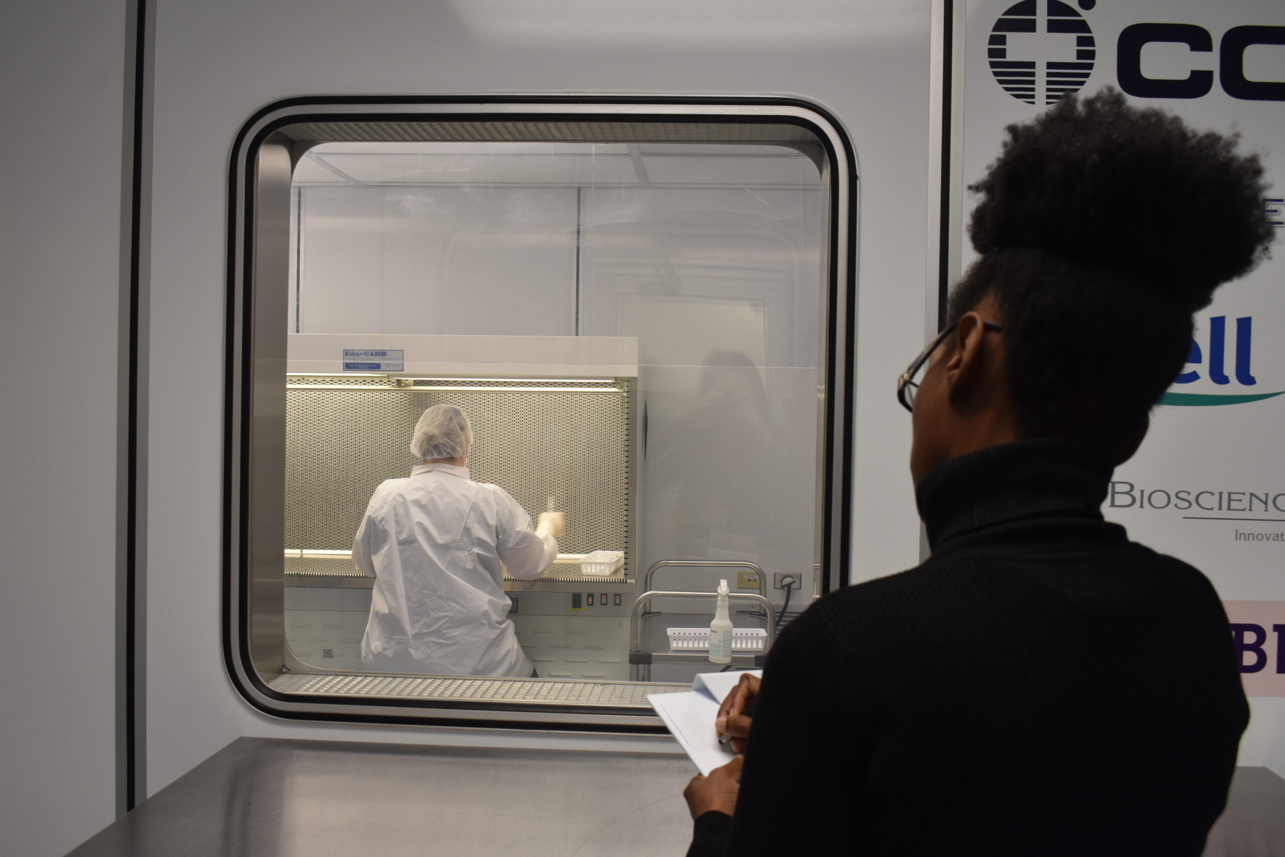 Designated person observing compounding activity